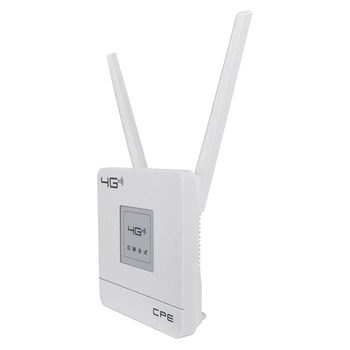 4G CPE Vezeték nélküli 150Mbps Router Wifi Modem LTE Router a Külső Antennákat az RJ45 Port Slot US Plug Egy