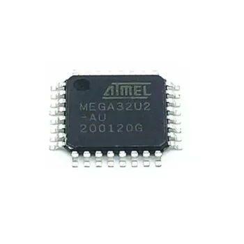 10db/Sok ATMEGA32U2-AU TQFP-32 8 bites Microcontrollers - MCU USB-32K FLASH Működési Hőmérséklet:- 40 C-+ 85 C