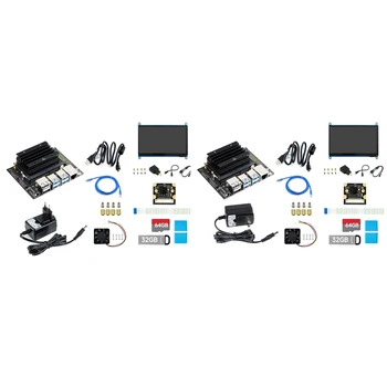 A Jetson Nano 4G Development Kit A 800W Kamera+Hálózati Kábel+32G USB Drive+64G SD Kártya+Olvasó+Power Kábel