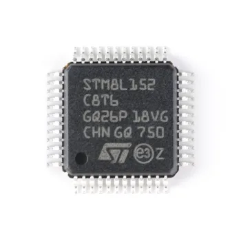 10db/Sok STM8L152C8T6 LQFP-48 8 bites Microcontrollers - MCU STM8L Ultra LP 8-Bit 48-Pin 64 kb Flash