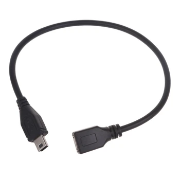 Micro-USB-Mini USB Hosszabbító Kábel Micro-USB-Női Mini USB Férfi Töltő Adapter Szinkron kábel Kábel a Navigátor