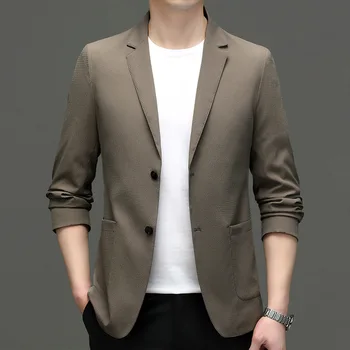 6320-2023 új kis öltönyös férfi koreai változata slim öltönyös férfi ifjúsági öltöny zakó