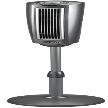 Állítható Oszcilláló Talapzat Ventilátor Időzítővel, valamint Távoli, 2535, Szürke Hordozható hálózati Nyak fan Mini Hordozható ventilátor ventilátor legyező Újra