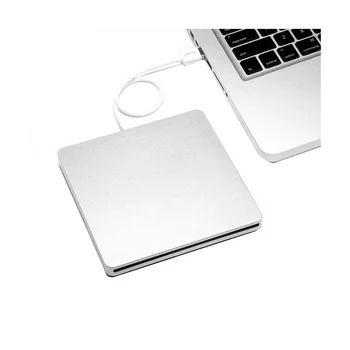 Külső DVD-Meghajtó USB 2.0 Hordozható CD-t, DVD +/-RW Meghajtó DVD-Író Laptop Macbook Pro Air Windows 7/8/10 Rózsaszín