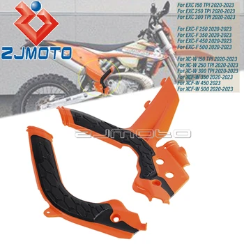 Műanyag Motocross X-Grip Keret Őr Védelem Fedezni EXC-F XCF-W 350 450 500 EXC XC-W 150 250 300 TPI 2020-2023 
Dirt Bike