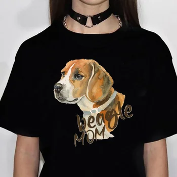 Beagle felső nők streetwear manga grafikus tshirt lány 2000-es évek képregény streetwear ruhák