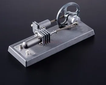 Mini Forró Levegő Stirling-Motor Modell DIY Kit Kísérlet Oktatási Játék Self-assembly