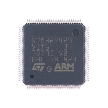 1db/Sok STM32F429VIT6 LQFP-100 KARJÁT Microcontrollers - MCU DSP FPU KAR CortexM4 2Mb Flash 180MHz