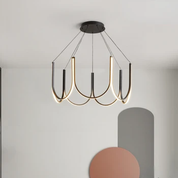 Lámpa, a nappaliban Északi Lámpák Modern Minimalista Hálószoba, Étkező, Csillár, Tervezési Értelemben, Nappali Fő Lámpa