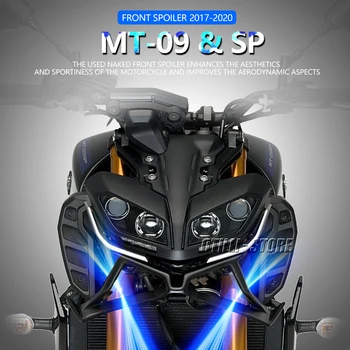 Motoros Leszorító Meztelen Frontális Spoiler Winglet Aerodinamikai Szárny Elülső Légterelő Készlet A Yamaha MT-09 MT09 SP 2017-2020 2019