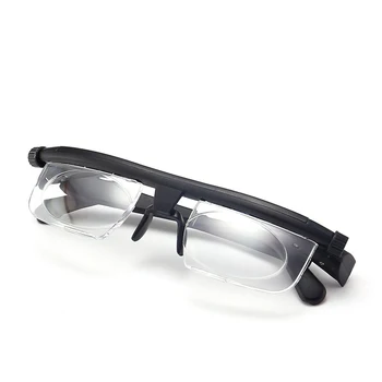 HD Állítható Szemüveg Állítható Fókusz Szemüveg -3 +6 Dioptriás Szemüveg fókusztávolság