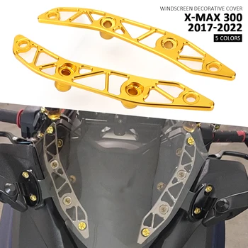 Új Szélvédő tartó Yamaha XMAX300 XMAX 300 X-MAX300 2017 2018 2019 2020 2021 2022 Motoros Alumínium Szélvédő Zárójelben