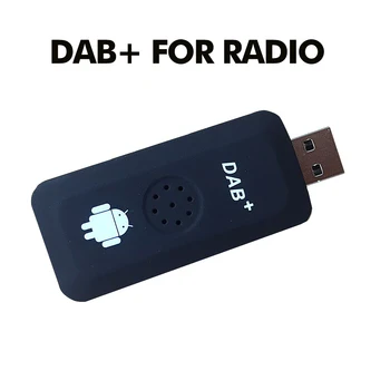 USB 2.0 Digitális DAB + Rádió Tuner Vevő Stick Android Autós DVD-Lejátszó Autoradio Sztereó USB-DAB Android Rádió, autórádió