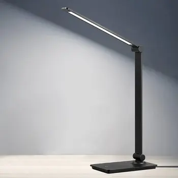 Asztali LED Lámpa, Touch Control asztali Lámpa, 3 Szint Fényerő, Szabályozható Hivatal Lámpa Állítható Kar 8W