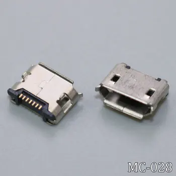 100/sok Micro USB, Jack 7pin Samsung S5600 S3650 I9100 S5560 C3730C C5510U Töltő Aljzat mini Csatlakozó Töltő Port