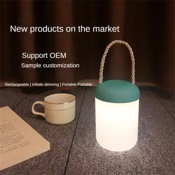 Új Hordozható Összecsukható Lámpa Újratölthető Dekoratív Asztali Lámpa érintésérzékelő Fényerő Kapcsoló asztali Lámpa Led Olvasó Lámpa Plug-in