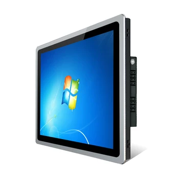 Mini Tablet PC 13.3 15.6 18.5 Inch Beágyazott Ipari multifunkciós Panel Számítógép Kapacitív érintőképernyő Core i3-7100U a win10
