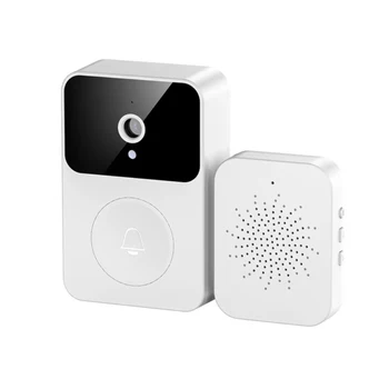X9 Vezeték nélküli WiFi Csengő Kamera, 1080P HD Videó Intelligens Otthon éjjellátó Vízálló Védelmet Ajtó Csengő