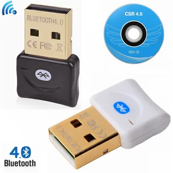 100set Mini USB Bluetooth-V4.0 Dual Üzemmódban a Vezeték nélküli Adapter csatlakozó CSR 4.0 Adapter Audio Adó Win8 7 WIN10 XP 25