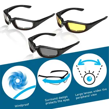 Szélálló Unisex Szemüveg Anti-Nap UV Szabadtéri Sportok Megakadályozzák a Párásodásmentes Szemüveg Kerékpár, Motoros Napszemüveg Tükröződésmentes