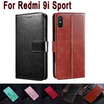 Etui Redmi 9i Sport Esetben kihajtható Állvány Pénztárca Bőr Telefon Védő Héj Könyv Fedelét, A Xiaomi Redmi9i Sport Esetben MZB0A0ZIN