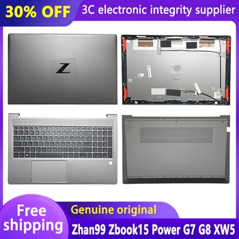 ÚJ, Eredeti Laptop HP Zhan99 Zbook15 Hatalom G7 G8 XW5 LCD hátlap Palmrest Háttérvilágítású Billentyűzet Alsó burkolat Felső Fedelet XW5BATP20