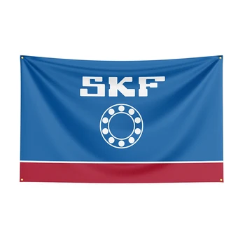90x150cm SKFs Zászló Poliészter Nyomtatott Versenyautó Banner A Dekor