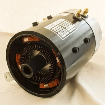 48V DC Motor, Sebességváltó, Csiszolt Elektromos Motor ZQS48-3.8-T