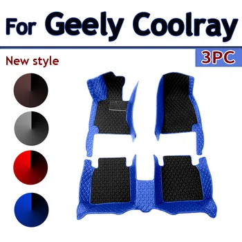 Autó Szőnyeg A Geely Coolray 2019 2020 2021 2022 Egyéni Auto Láb Párna Autó Szőnyeg Fedél Belső Kiegészítők