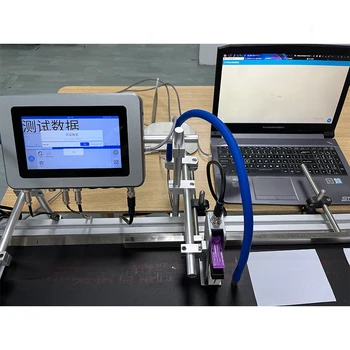 PC kapcsolat TIJ multi-fej ipari tintasugaras nyomtató online tintasugaras nyomtató online nyomtató nyomtatási QR-kód, vonalkód